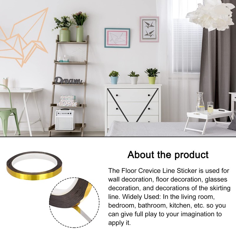 Rebower Metallized Polyester Film Metallized Polyester Tape Decorative Sticker for