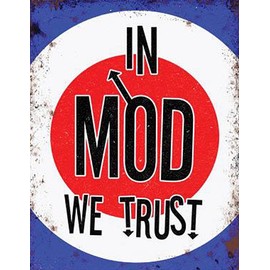 Small (150 x 200mm) Metal Sign - In Mod We Trust
