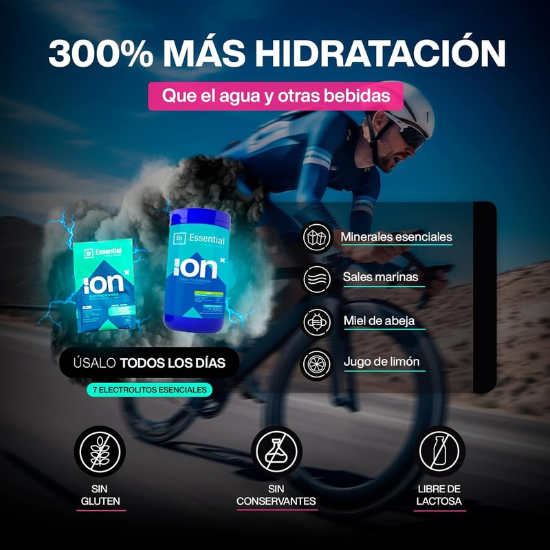 ION X | Essential – Electrolitos + Vitamina C |