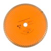 9" 230mm Turbo Wave Diamond Cutting Disc (Wet and Dry)