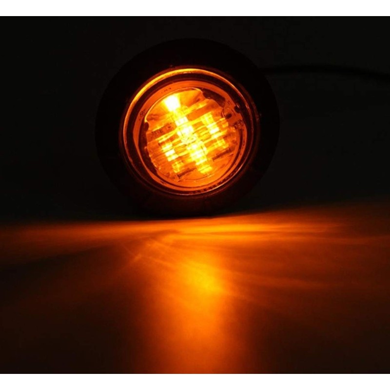 S.fields.inc Cowl Turn Signal Side Marker LED Recessed Bike 2