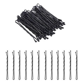 Ezfishoom Hair Pin Set, Bun Hair Pins, Black, Hair Bundles, Bangs, Hair Arrangement, Hair Clip, Cute, Ladies, Girls, Coming-of-Age Ceremonies, Graduation Ceremonies, Organize Your Hair, Easy to Handle