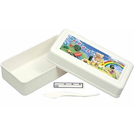 アーテック ねんどケース HappyDays 20×11×5.5cm (粘土ベラ・名前シール付き) 3020