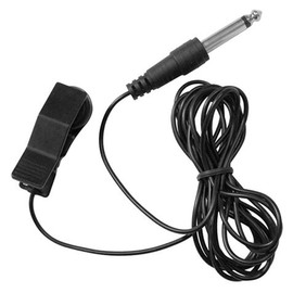 Laroal Clip-on-Tonabnehmer, tragbarer 6,35-mm-Mikrofon-Gesangs-Tonabnehmer für Tuner, Musikinstrumente, Tonabnehmer-Zubehör