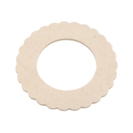 Tank Protection Ring, Felt, 135 x 70 mm, Height 5 mm, Beige