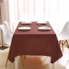 ANPTGHT Brown Rectangle Tablecloth 60 x 102 Inch 6 Foot