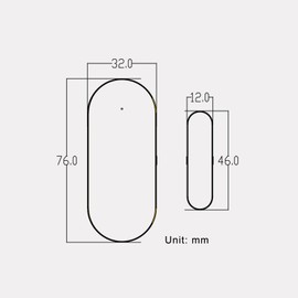 WIFI Door Sensors Alarms Contact Wireless Door Window Magnet Entry Detector Sensor for Home Security APP tuya
