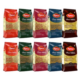 Manna Millets 5Kg Combo Pack of 10 Natural Grains Browntop 1kg, Little 1kg, Kodo 1kg, Foxtail 1kg, Barnyard 1kg
