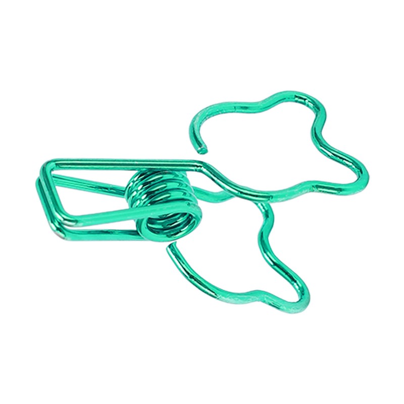 100pcs Small Binder Clips Multipurpose Innovative Little Bear Shape Strong