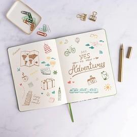 Rileys & Co Notebook - Ideal as a Notebook - Diary - Diary for Adults - Journal Book - Sketchbook - 120 Sheets with 240 Pages (Blank)