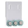 Narrow Plate Auxiliary Wheel Narrow Edge Feeding Wheel Accessory for