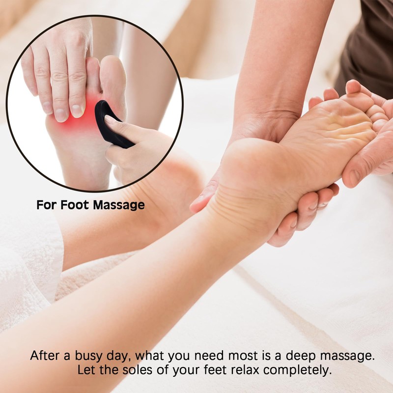 Nuanchu 2 Pieces Thumb Saver Massage Tool Deep Tissue Thumb