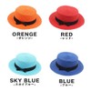 CLARAH wh170312201 Women's Straw Hat, Cankan Hat, Folding, Sun Protection,