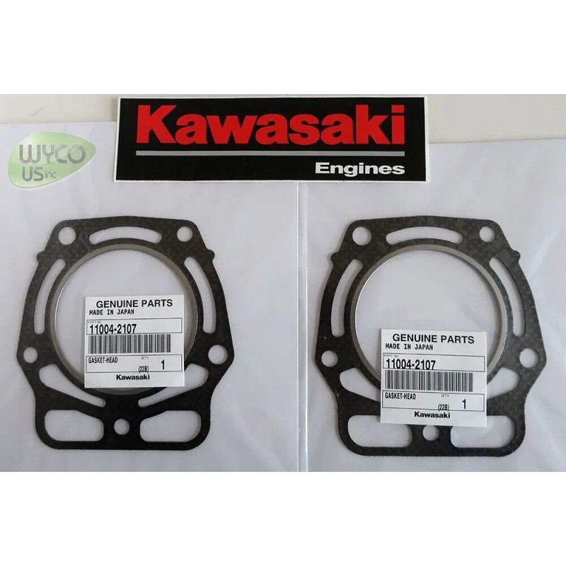 Kawasaki (2) OEM KAWASAKI HEAD GASKETS FOR JOHN DEERE 425