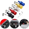 Turbo Sound Whistle Exhaust Muffler,XL Size Aluminum Alloy Universal Turbo