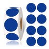 starboling 800Pcs 1 Inch Dark Blue Round Color Coding,Dot Stickers