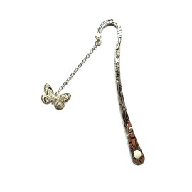 Luminous Bookmark, Retro Glow in The Dark Reading Bookmarks for Women Men Lovers Kids，Book Markers with Pendant Holiday Gifts