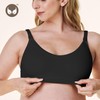 Bravado Designs Nursing Bra Full Coverage Wireless Scoop Neck Comfortable