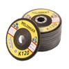 WELDINGER Serrated Disc 125 x 22.23 K120 Abrasive Mop Discs