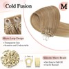 SEGOHAIR Micro Link Hair Extensions Human Hair Micro Bead Extensions
