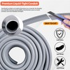 Neorexon Liquid-Tight Conduit and Connector Kit 1/2inch 150ft, Flexible Non