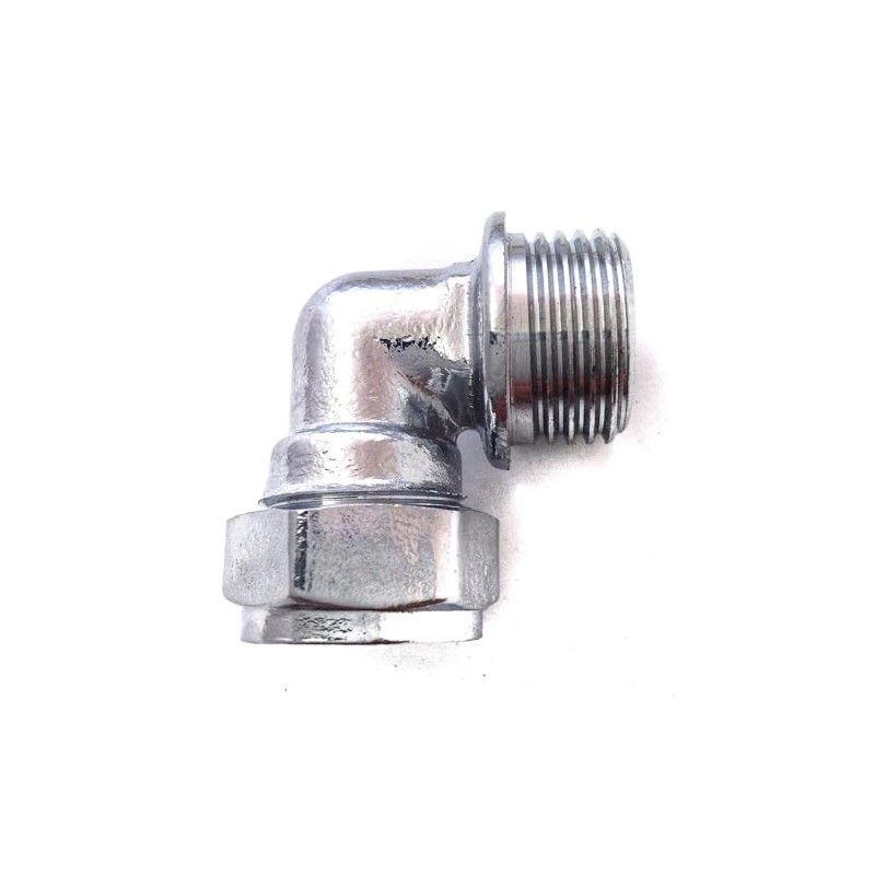 15mm x 1/2" Male Chrome Elbows (Known as 15mm Chrome