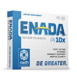 Original Enada Co - E1 NADH, Performance, 10 Mg, 30 Lozenges by CoE1 Enada