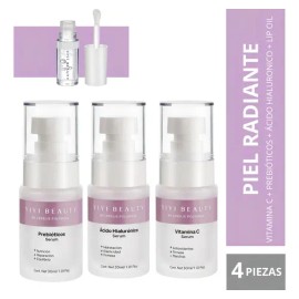 Rutina Piel Radiante Yiyi Beauty  3 Pack Sérum  Lip Oil                                                                                               