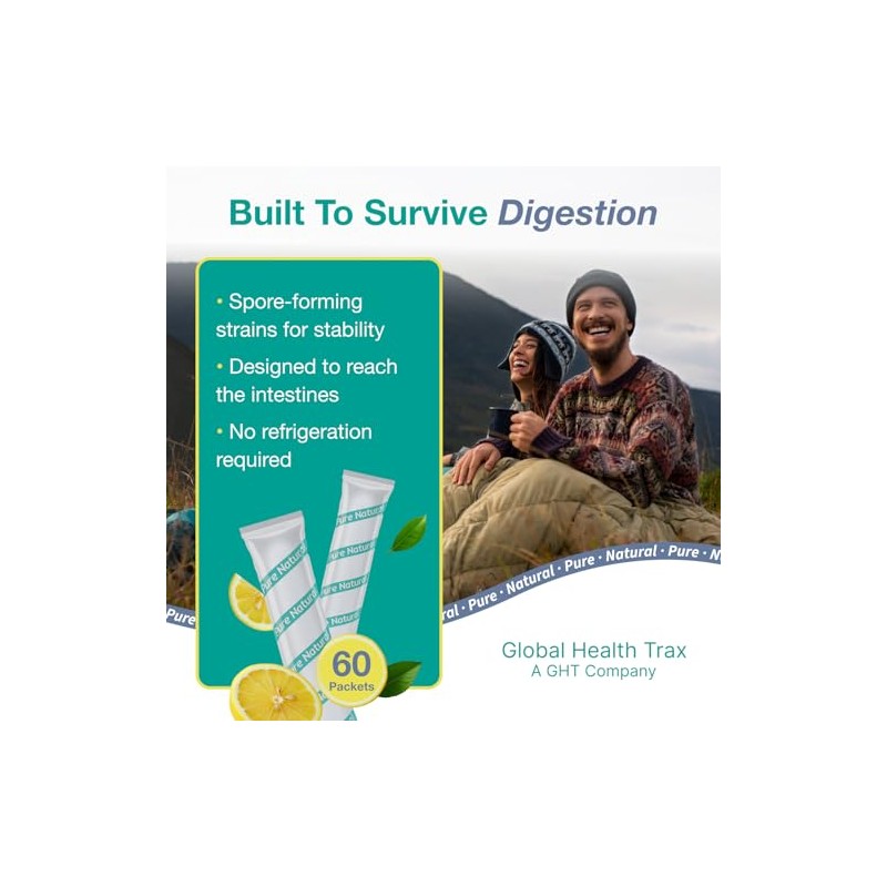 FiveLac Lemon Probiotic Powder - Smooth Digestive Support