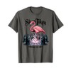 Mystical Flamingo Summoning Ritual Sleep Token Surreal T-Shirt