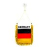 AZ FLAG - Wimpel Deutschland - 15x10 cm - Deutsche