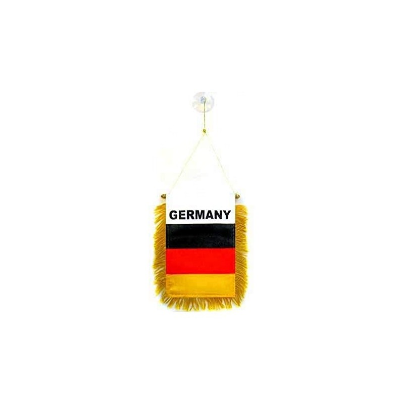 AZ FLAG - Wimpel Deutschland - 15x10 cm - Deutsche