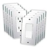 10PC Mirror Light Switch Plates Single Rocker 4.72" X 2.91"