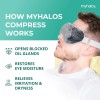 MyHalos Heated Eye Mask Dry Eyes Steam Warm Compress for