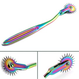 Set of 3 Wartenberg Neurological Pin Wheel Pinwheel 1, 3, 5 Head Diagnostic Multi Color Rainbow by G.S Online Store
