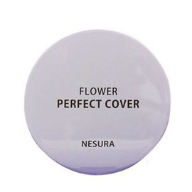 See detailed description Flower Nesura Perfect Cover Pact Herb Bright Beige SNM / 플라워 네슈라 퍼펙트커버 팩트 허브 화사한베이지 SNM