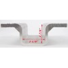EM Boat Trailer Aluminum Hat Bracket Bow V Guide Channel