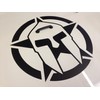 Spartan Star Oscar Mike Decal 18" Universal fit All Vehicles