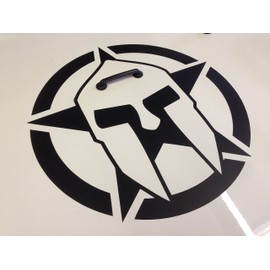 Spartan Star Oscar Mike Decal 18" Universal fit All Vehicles Wrangler