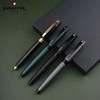 Sheaffer 300 Matte Green Pen with Contrasting Black PVD Trims