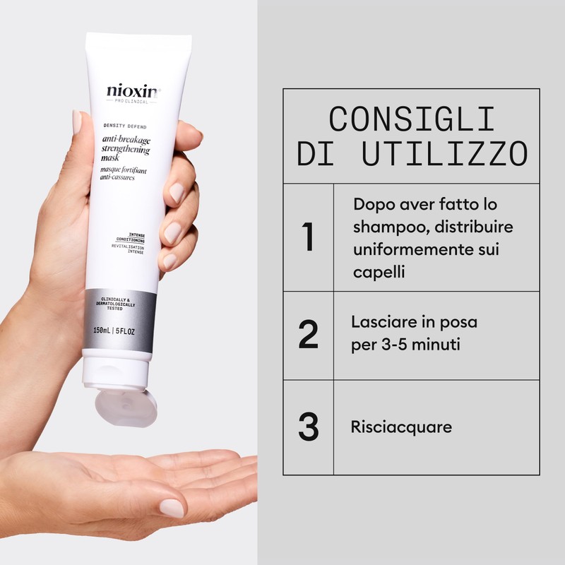 Nioxin Density Defend Anti-Breakage Mask 150 ml - Strengthening Mask