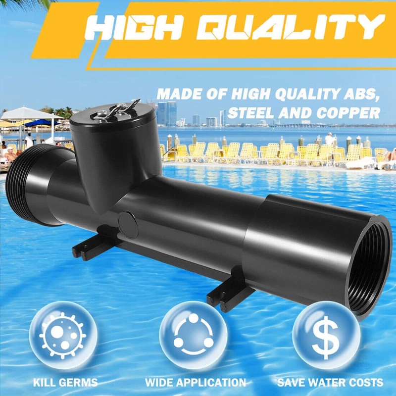 for Hybrid 4CH4002-R Pool Cleaner Ionizer Chamber Replace for Hybrid