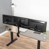 VIVO Triple Monitor Adjustable Desk Mount, Articulating Tri Stand, Holds