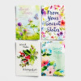 Dayspring Secret Sister - Sweet Messages - 12 Boxed Cards & Envelopes (12 Design Assortment with Scripture), Multi