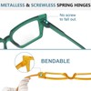 GUD Reading Glasses with Screwless Spring Hinges Metalless Women 6