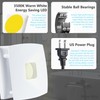 4inch Wall Mounted Fan, 55CFM Bathroom Exhaust Fan w/Check Valve,