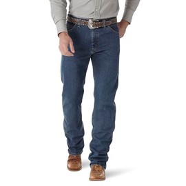 Wrangler mens Premium Performance Cowboy Cut Comfort Wicking Regular Fit Jeans, Vintage Stone, 30W x 32L US