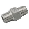 Flowbal Stainless Steel Threaded Fitting Hex Nipple V6N-S14-02 1/4