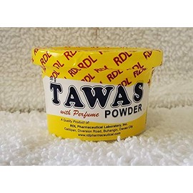 RDL Tawas Powder (Alum Powder) 50grams (Yellow with Perfume)