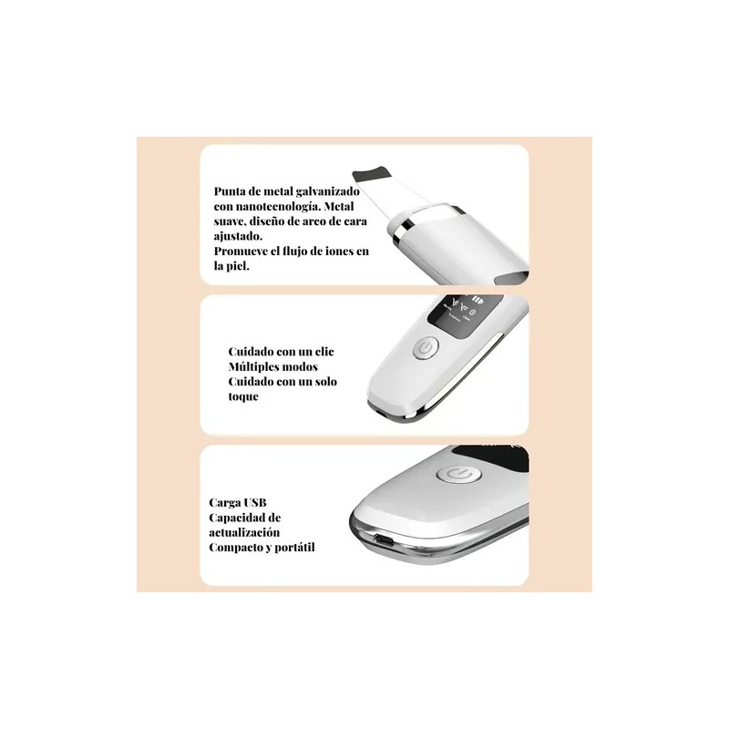 2 Limpiadores Facial Ultrasónico Skin Care Mas 10 Mascarilla